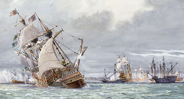 加勒比海海底发现1540年的沉船宝藏