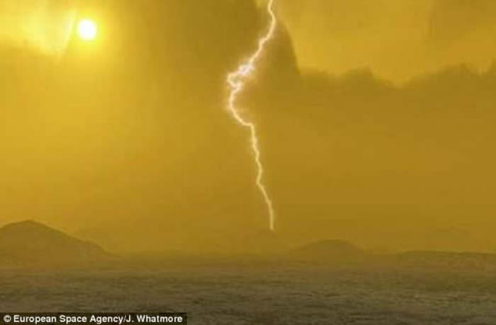 探测器“晓”发现金星大气层上方厚厚的硫酸云层里可能有生命的痕迹