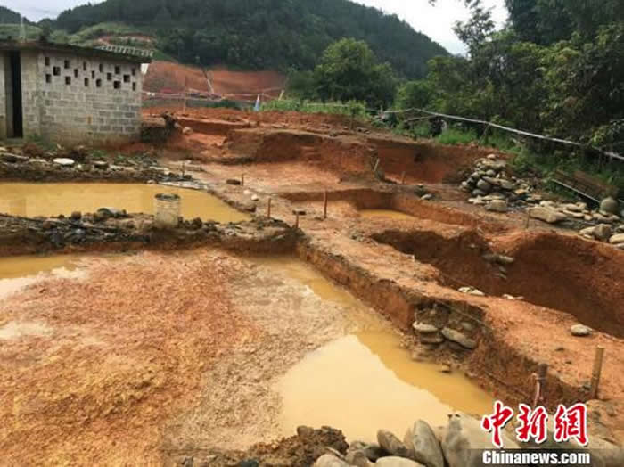 广西百色市凌云县首次发掘“旧石器时代遗址”