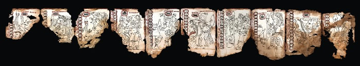 格罗里法典是已知最古老玛雅时期手抄稿。