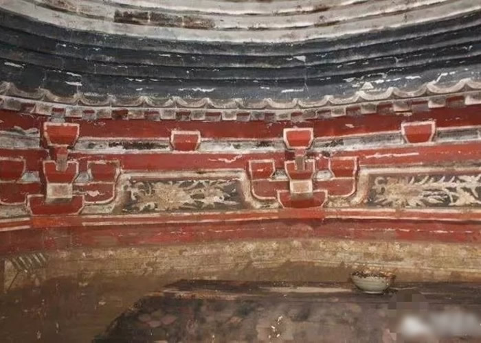 山西晋中寿阳县建筑工地掘出金代古墓 壁画棺椁罕有保存完整