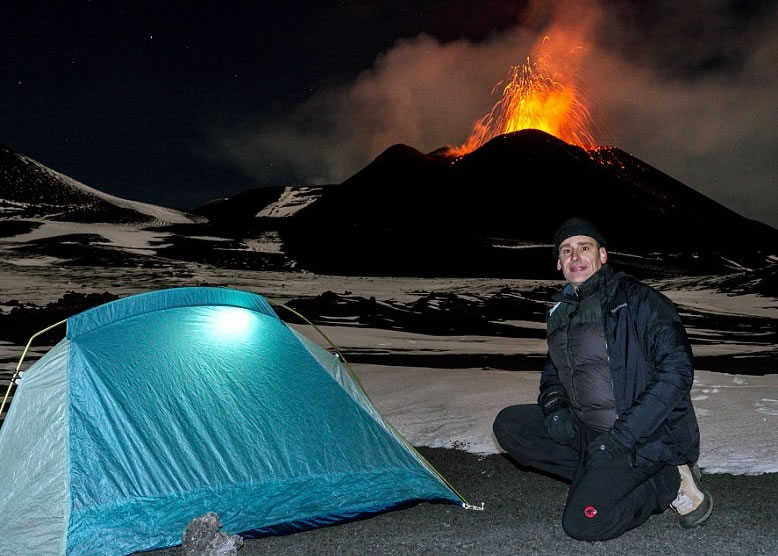 施格拉拍下鹿儿岛著名的樱岛火山爆发过程