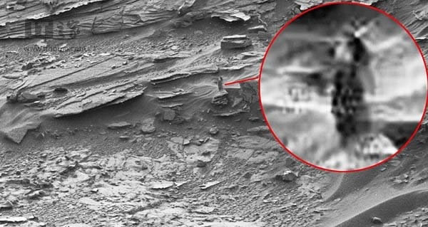 科学家回应火星发现“女外星人”：人形火星岩石