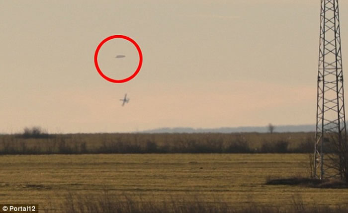 保加利亚东南部的新扎戈拉平原不明飞行物被军机跟踪