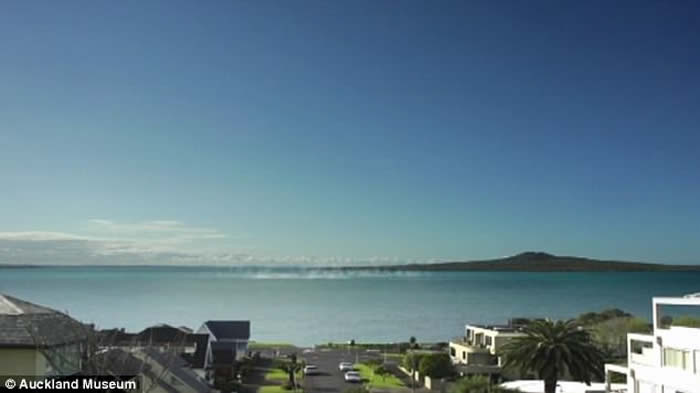 拉瑟福德奖：模拟新西兰豪拉基湾海底火山爆发 海啸直卷沿岸