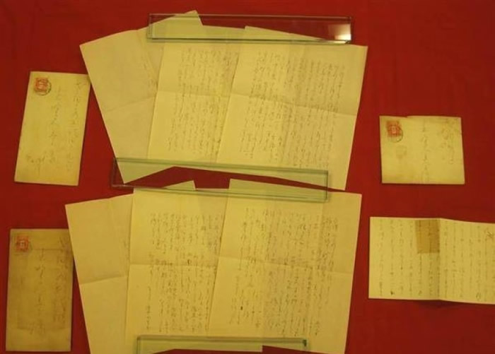 被公开的末代王妃嵯峨浩书信。