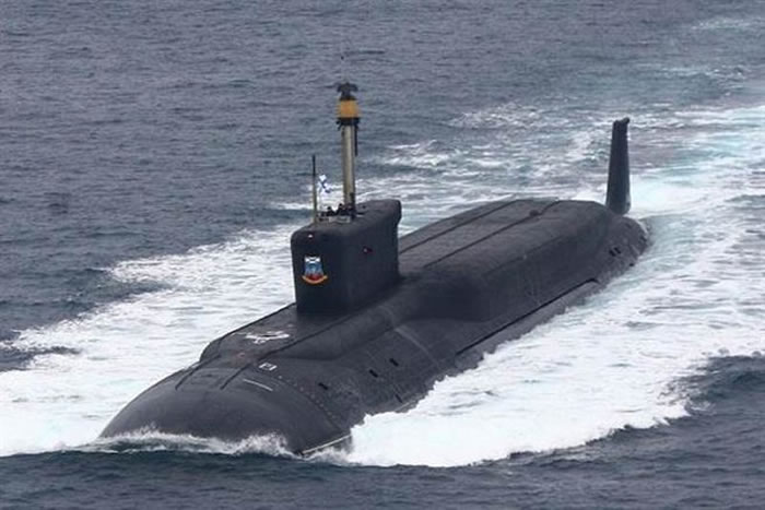 俄罗斯北风之神-A核潜艇