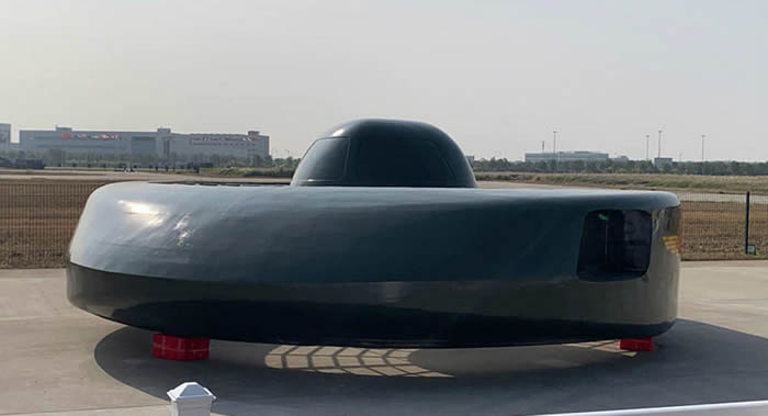 战斗UFO亮相中国直升机博览会