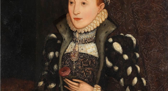 邦瀚斯拍卖行：修复专家在不知名女士画像下面发现罕见的伊丽莎白一世青年时期画像