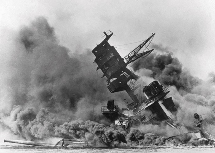 二战日军偷袭珍珠港事件78周年 美军及美日约3000人出席追悼遇难者