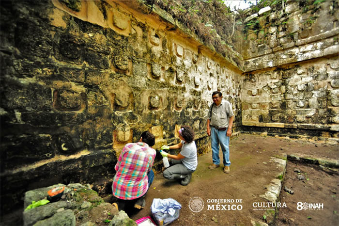 墨西哥尤卡坦州古鲁巴考古区发现一座55米长的玛雅文明时期宫殿