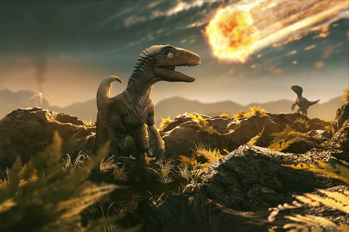 白垩纪-古近纪恐龙大灭绝的主要原因是小行星撞击而不是极端火山活动