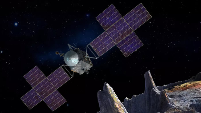 NASA将小行星Psyche任务发射服务合同授权给SpaceX