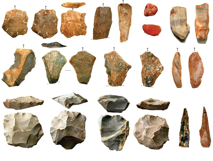 研究人员报告在印度中部松河（Son River）河谷达巴（Dhaba）考古遗址发掘出了大量石器。 他们发现这些石器从大约8万年前开始持续存在于考古纪录中，显示当
