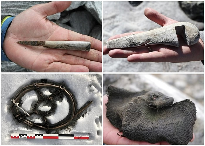 考古团队在伦德布林山隘发现多个古代人工制品。