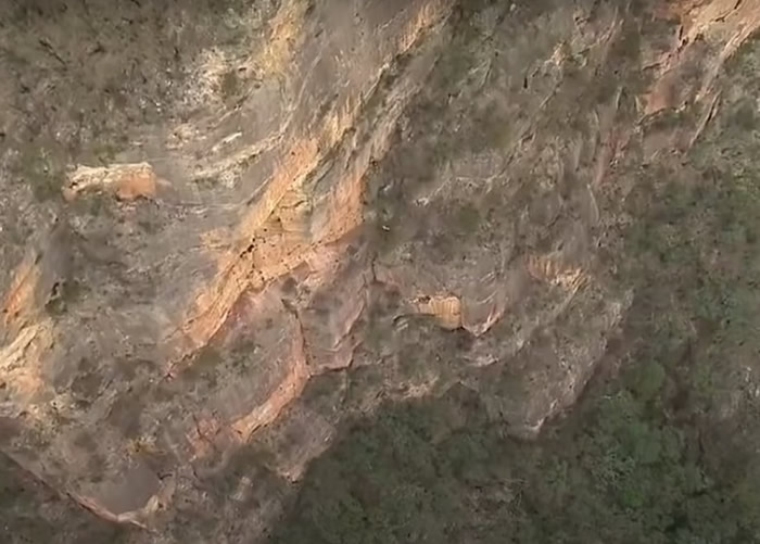 澳洲男子攀登新南威尔士省蓝山不慎坠入山崖岩石缝中 苦撑17小时终获救