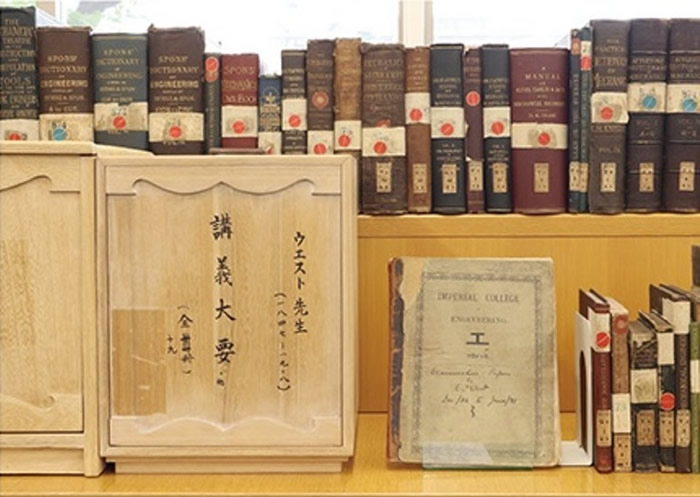 明治时代在东京大学等使用过的工学相关教育资料