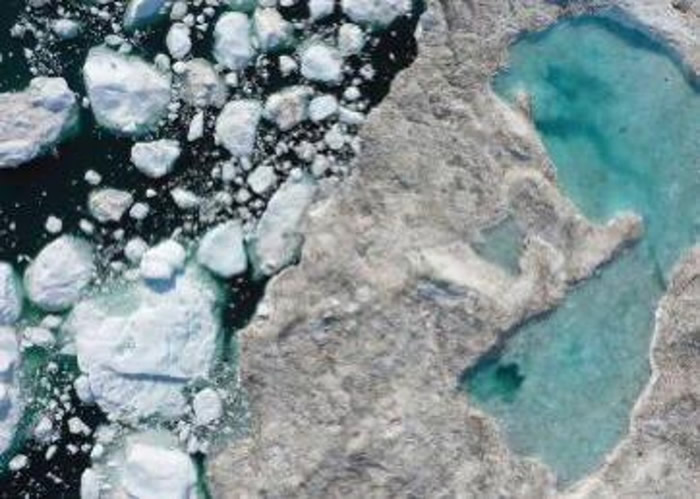 研究显示格陵兰的冰层已经融化到无可挽回的地步