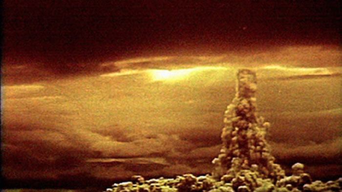 俄罗斯首次曝光：前苏联北极圈巴伦支海新地岛上空的“沙皇炸弹”机密核试爆影片