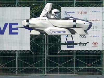 日本科技企业SkyDrive飞天车载人测试成功 有望开拓全新天际交通