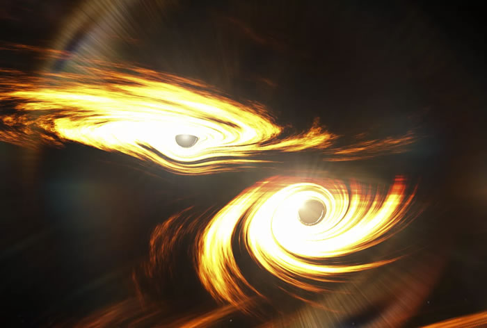 GW190521：天文学家探测到有史以来最大规模的两个黑洞碰撞事件