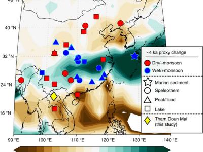 古代大干旱导致东南亚人类文明消失千年