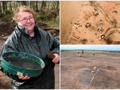 英国考古团队在苏格兰阿伯丁郡发掘出铁器时代大型建筑群遗址