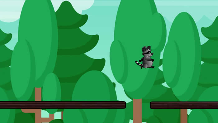 像这样的带有跳跃浣熊的平台视频游戏可用于帮助诊断 ADHD(俗称多动症)