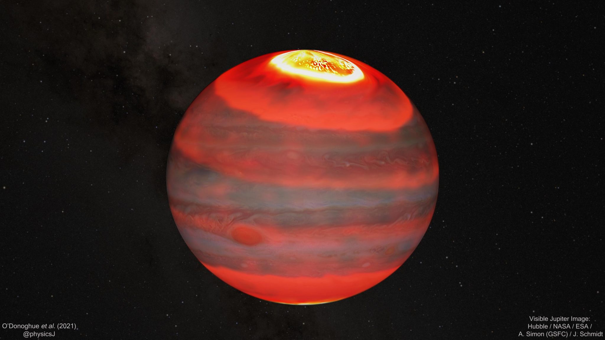 新研究揭示困扰天文学家数十年的木星“能源危机”的解决方案