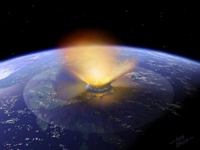 6600万年前灭绝恐龙的小行星在撞击地球时发生了什么？