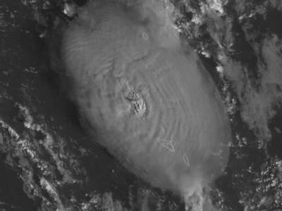 南太平洋岛国汤加海底火山喷发 NASA：威力相当于广岛原爆500倍以上