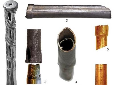 125年前在俄罗斯北高加索墓穴出土的金属管其实是5500年前古人在宴会中使用的饮管