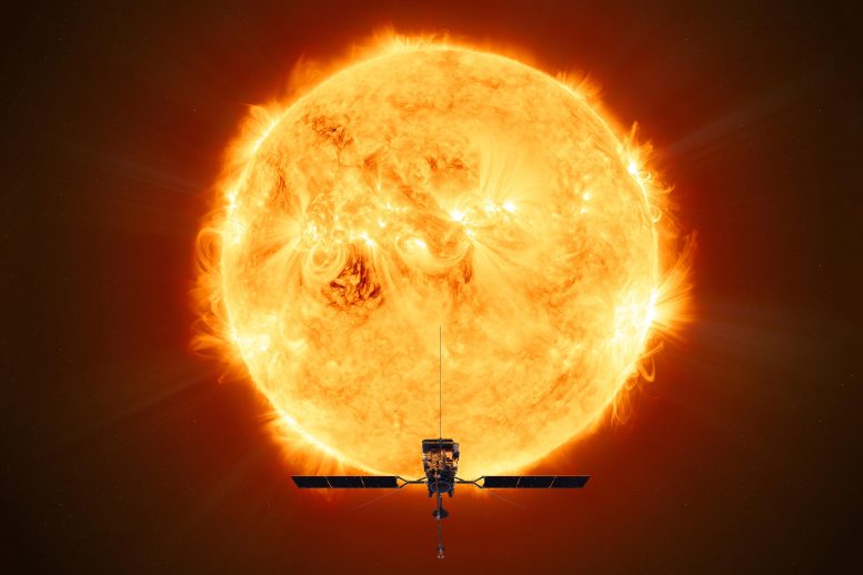 太阳轨道飞行器Solar Orbiter第二次穿过彗星的尾巴