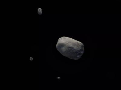 天文学家首次在太阳系中发现四重小行星系统 小行星Elektra有第三颗卫星