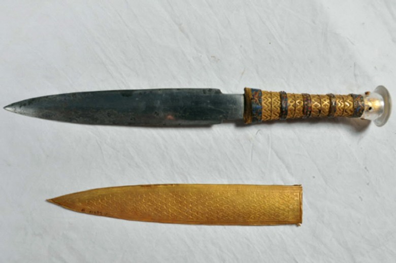 日本千叶工业大学研究发现古埃及法老王图坦卡门的匕首由铁陨石锻造邦交国所赠