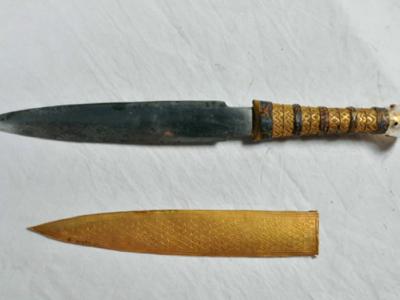 日本千叶工业大学研究发现古埃及法老王图坦卡门的匕首由铁陨石锻造邦交国所赠