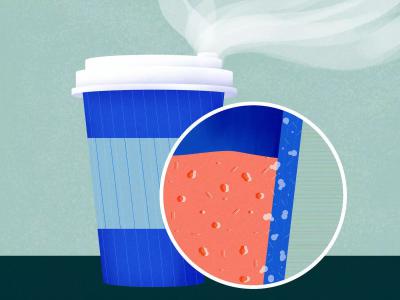 《环境科学与技术》杂志：一次性咖啡杯在接触热水时会释放出数万亿的塑料微粒