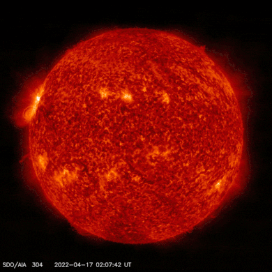NASA太阳动力学天文台捕捉到强大太阳耀斑
