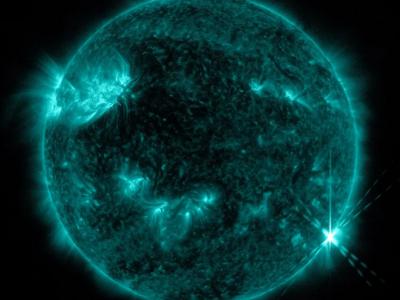 太阳本周爆发了近五年来最强的X2.2级太阳耀斑