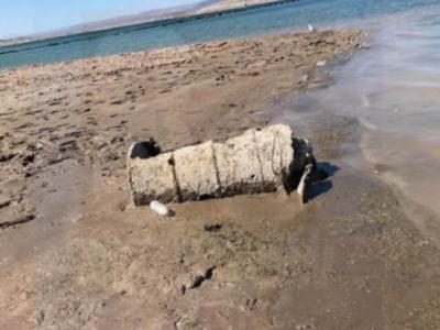 美国拉斯维加斯米德湖干凅湖底发现发现40年桶尸 恐怖都市传说是真的