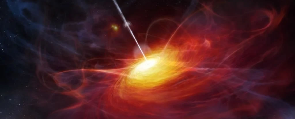 天文学家意外发现90亿年来成长最快的黑洞J1144