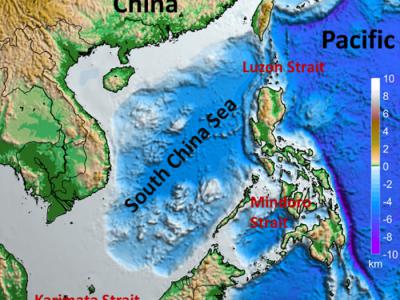 科大研究人员发现中国南海存在三层交替旋转运动的“热点”源