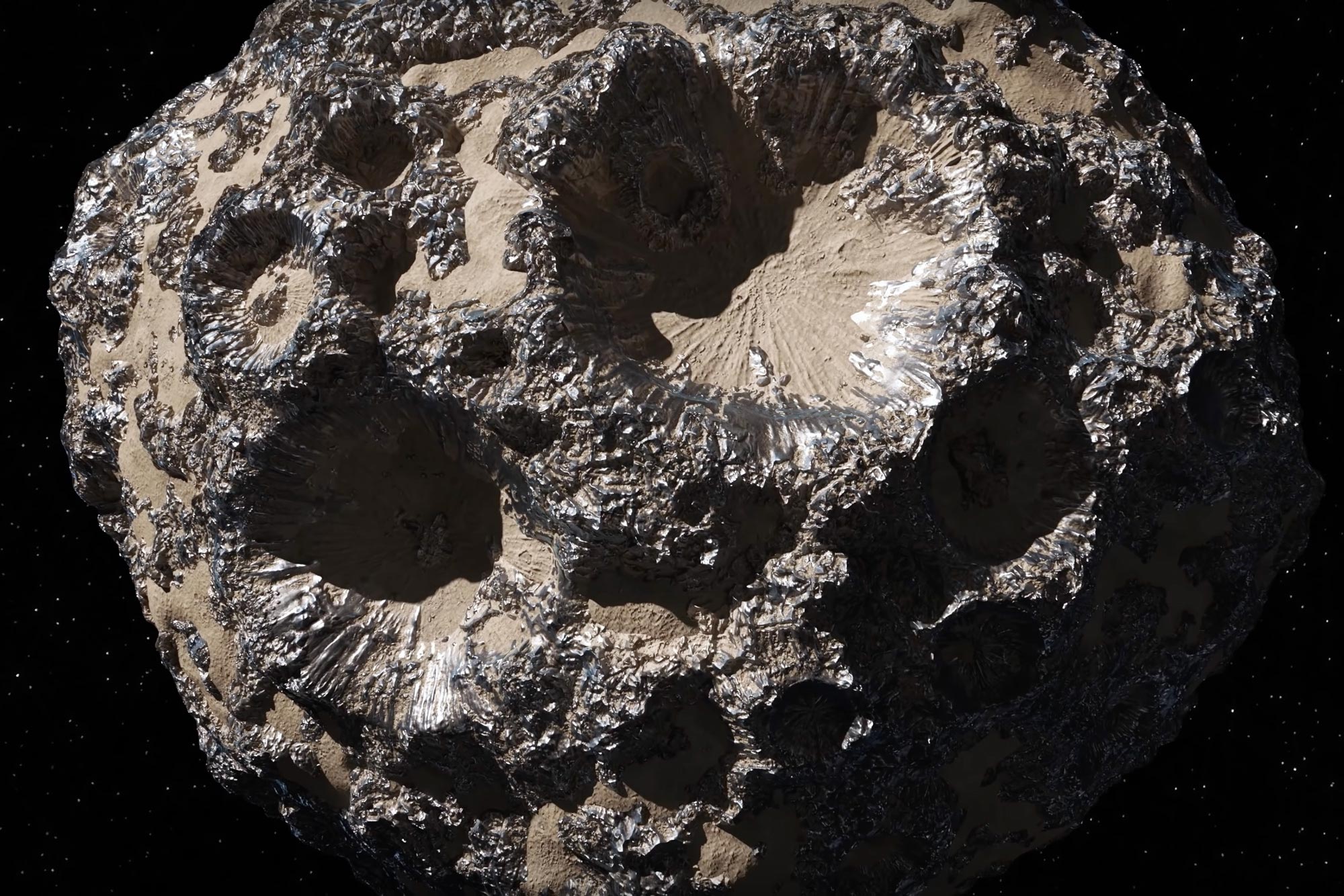 小行星Psyche新地图揭示一个古老的金属和岩石世界