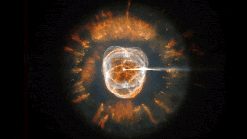 聆听爱斯基摩星云NGC 2392的“阴森之声”