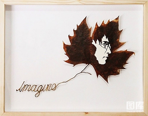 来自西班牙艺术家的创意树叶剪纸(1)